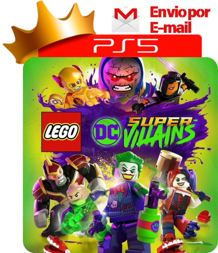 LEGO DC Super-Vilões para PS5 - O Rei dos Games