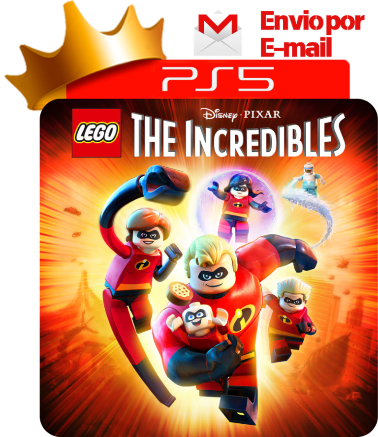 LEGO Os Incríveis para PS5 - O Rei dos Games