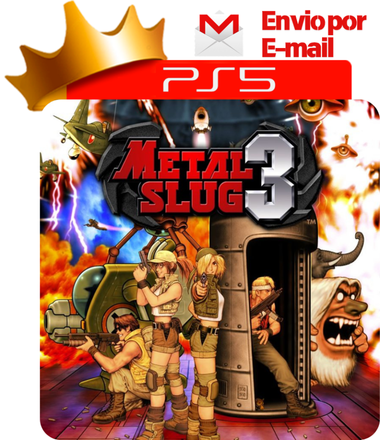 Metal Slug 3 para PS5 - O Rei dos Games