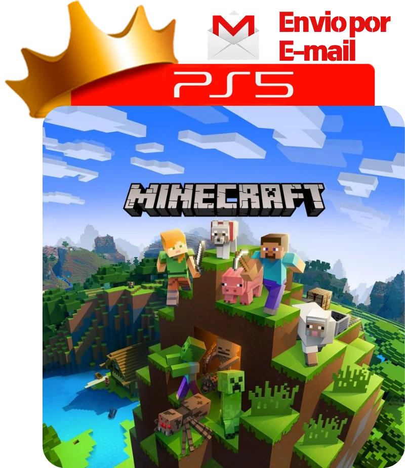 Minecraft para PS5 - O Rei dos Games