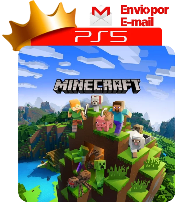 Minecraft para PS5 - O Rei dos Games