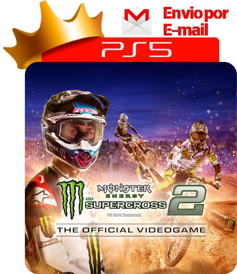 Monster Energy Supercross 2 para PS5 - O Rei dos Games