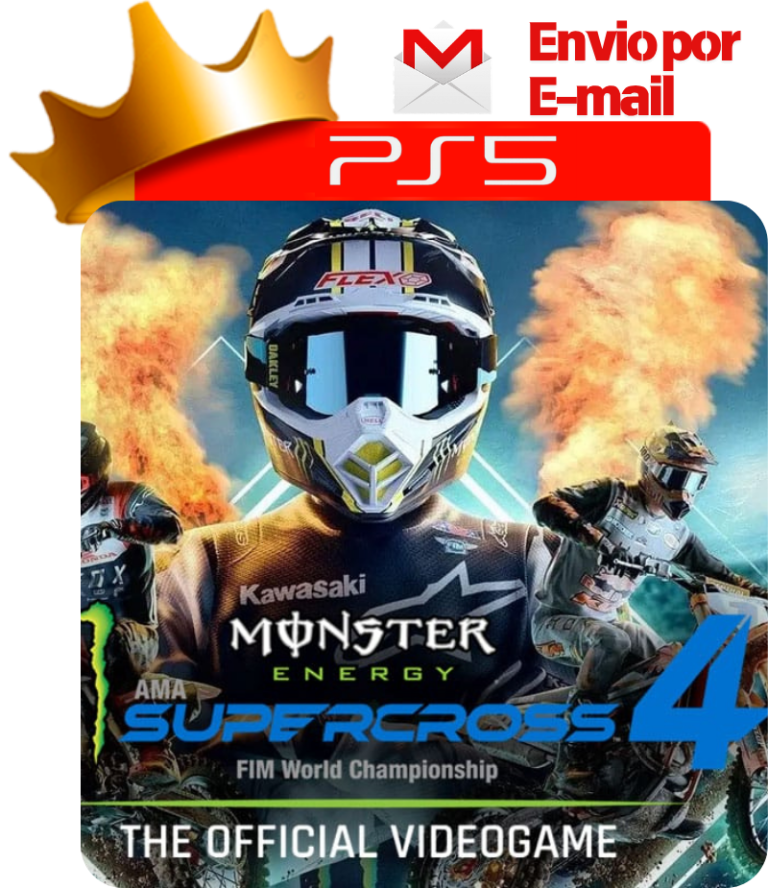 Monster Energy Supercross 4 para PS5 - O Rei dos Games