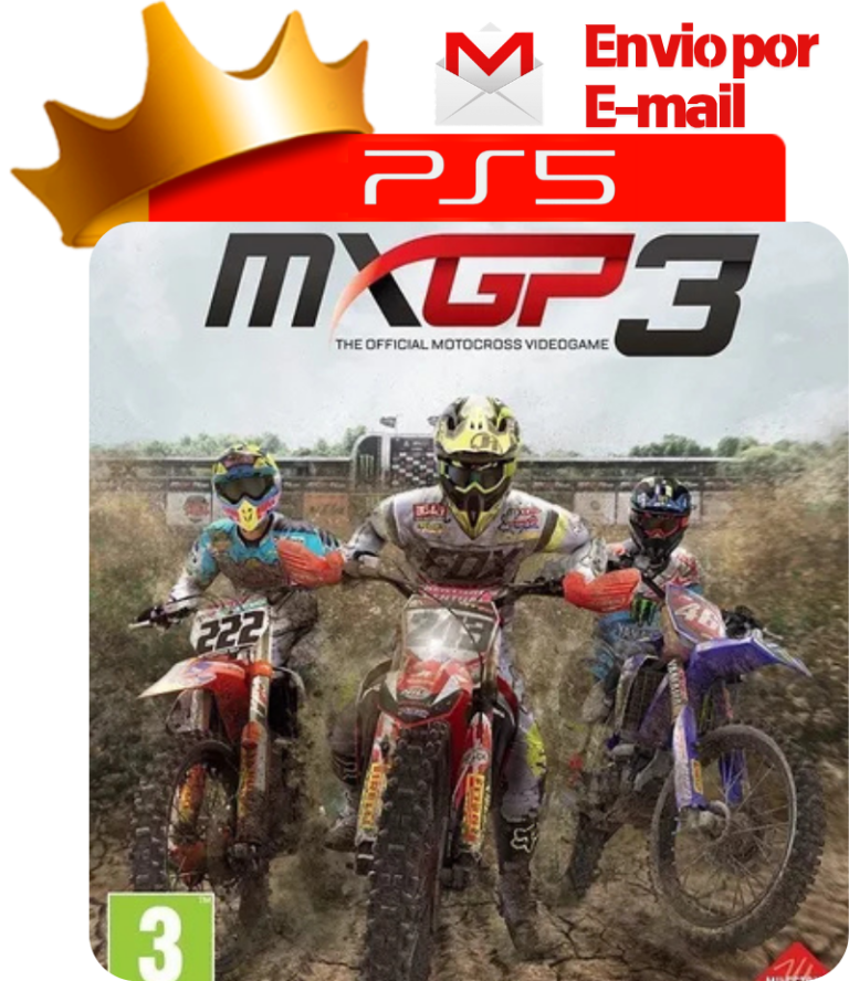 MXGP 3 para PS5 - O Rei dos Games