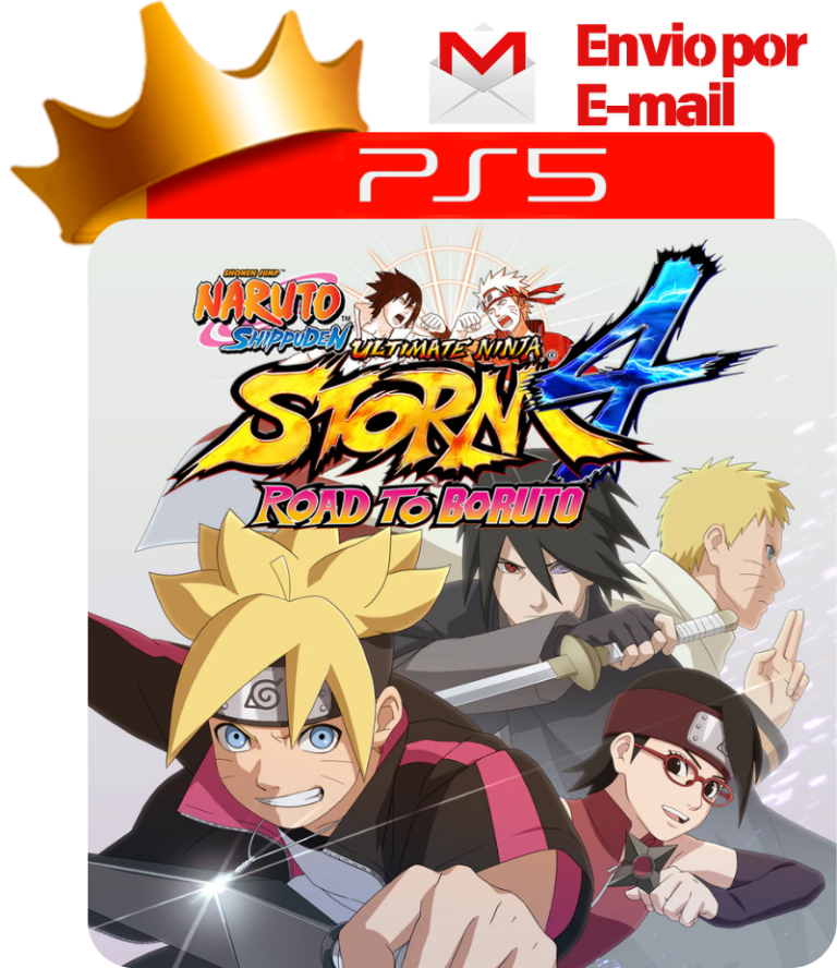 Naruto Storm 4: Road to Boruto para PS5 - O Rei dos Games