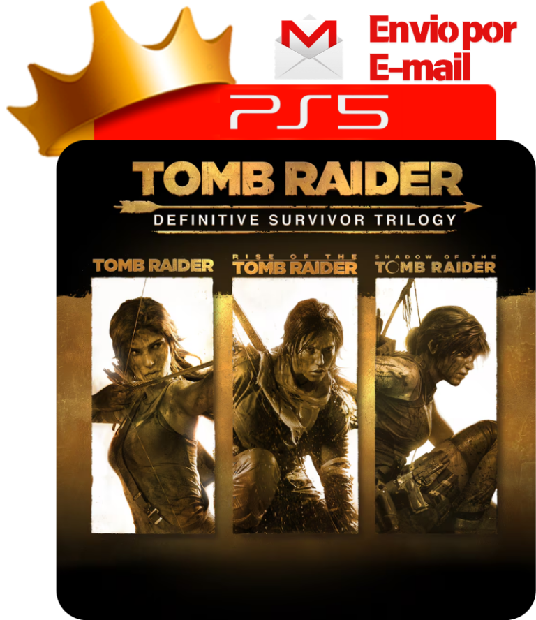 Tomb Raider: Definitive Survivor Trilogy para PS5 - O Rei dos Games