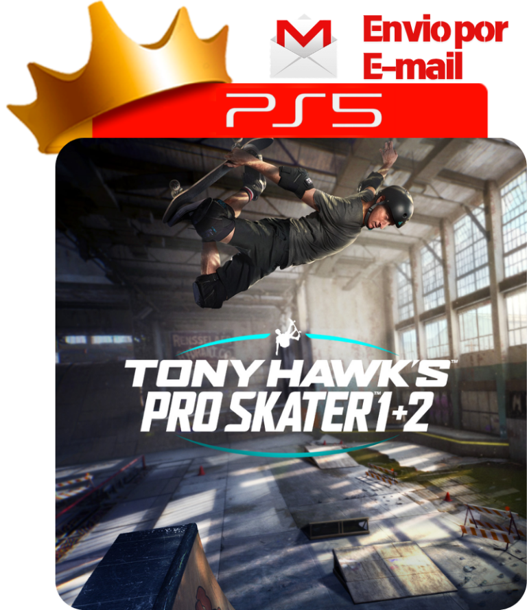 Tony Hawk’s Pro Skater 1 + 2 para PS5 - O Rei dos Games