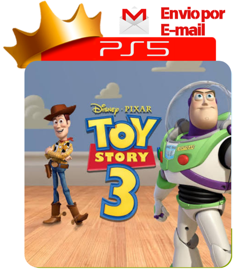 Toy Story 3 para PS5 - O Rei dos Games
