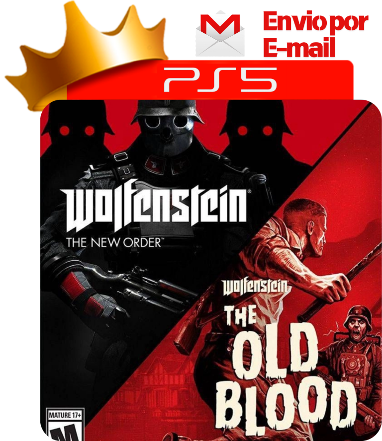 Wolfenstein: The New Order + The Old Blood para PS5 - O Rei dos Games