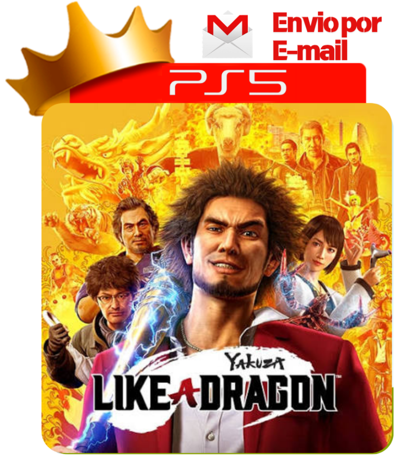 Yakuza: Like a Dragon para PS5 - O Rei dos Games