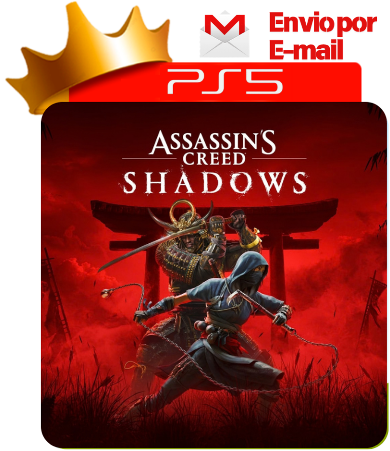Assassin’s Creed Shadows para PS5 - O Rei dos Games