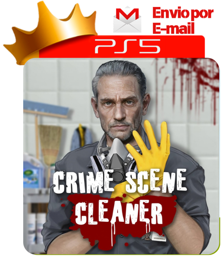 Crime Scene Cleaner para PS5 - O Rei dos Games