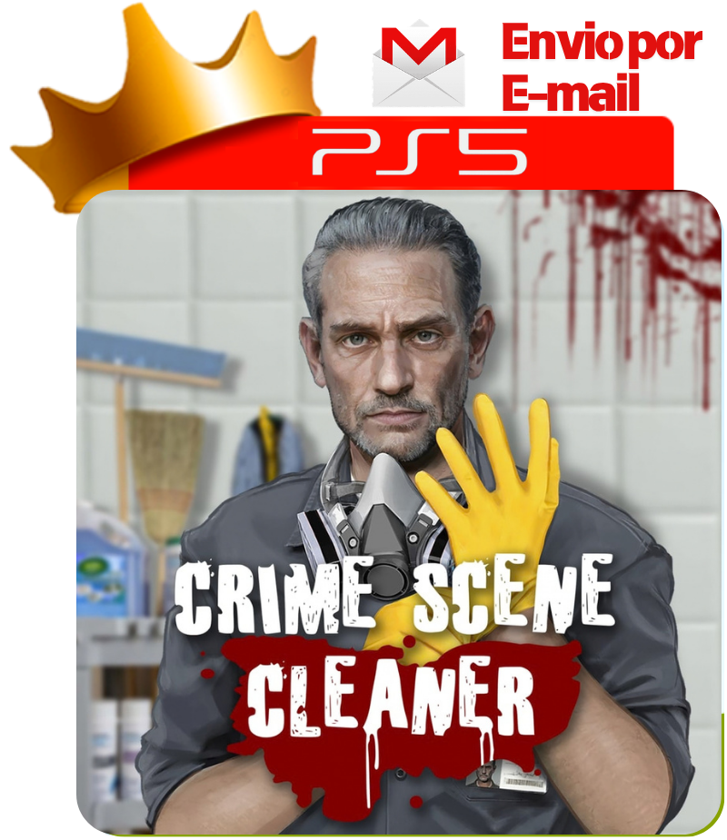 Crime Scene Cleaner para PS5 - O Rei dos Games