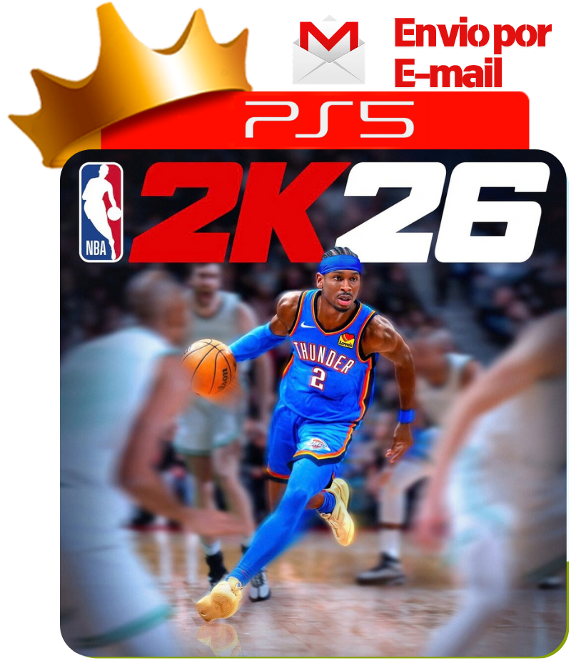 NBA 2K26 para PS5 - O Rei dos Games