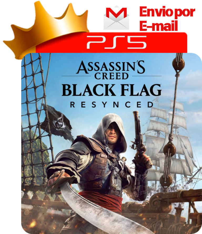 Assassin’s Creed Black Flag Resynced para PS5 - O Rei dos Games
