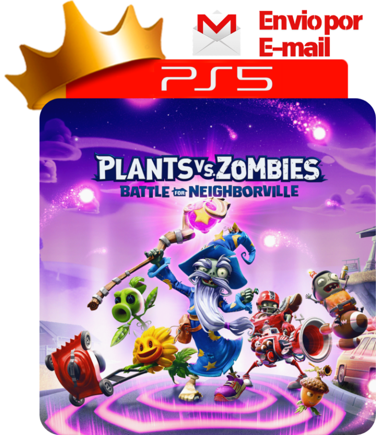 Plants vs. Zombies: Battle for Neighborville para PS5 - O Rei dos Games