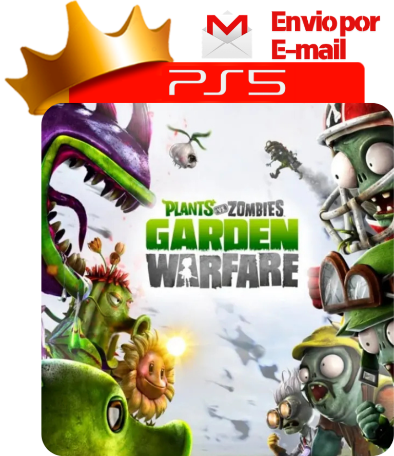 Plants vs. Zombies: Garden Warfare para PS5 - O Rei dos Games