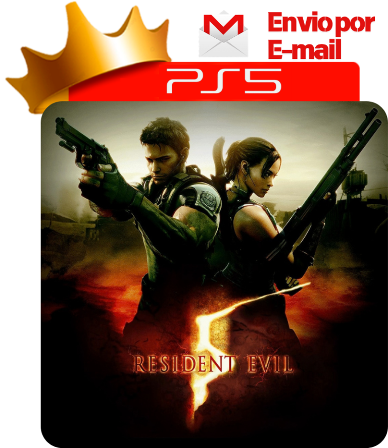 Resident Evil 5 para PS5 - O Rei dos Games