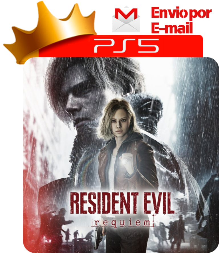 Resident Evil 9 Requiem para PS5 - O Rei dos Games