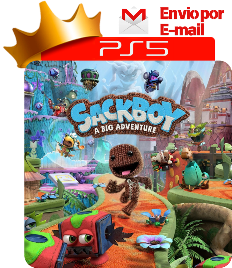 Sackboy: Uma Grande Aventura para PS5 - O Rei dos Games