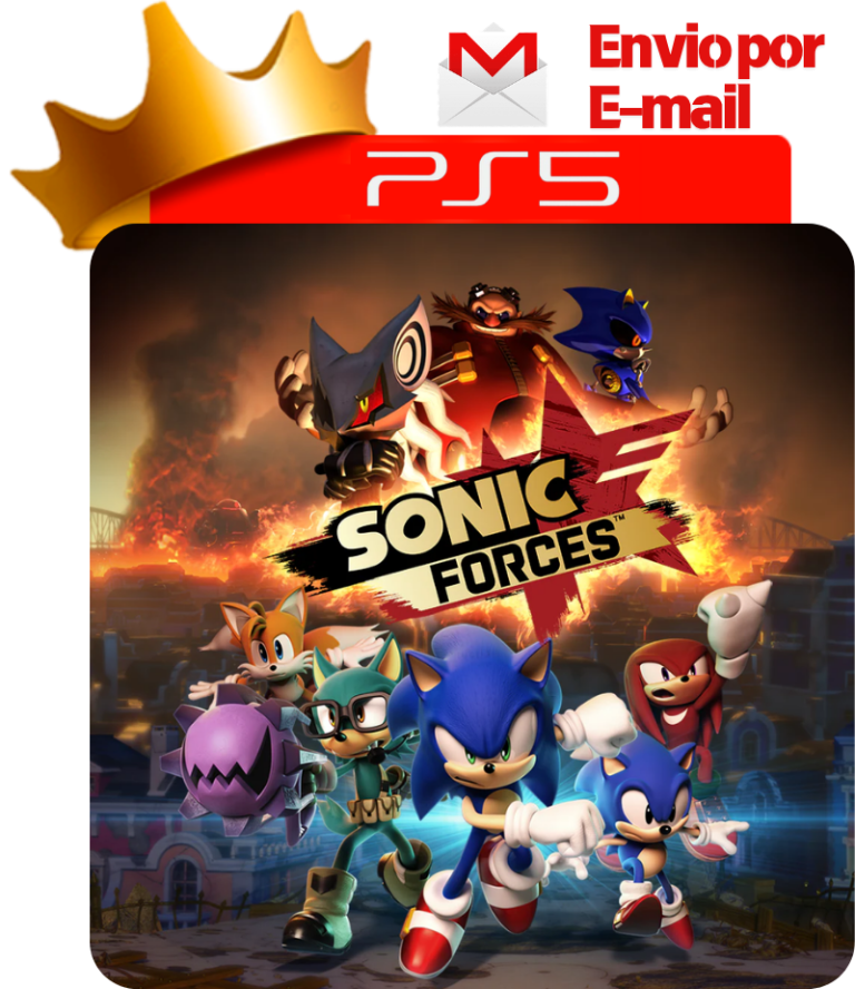Sonic Forces para PS5 - O Rei dos Games