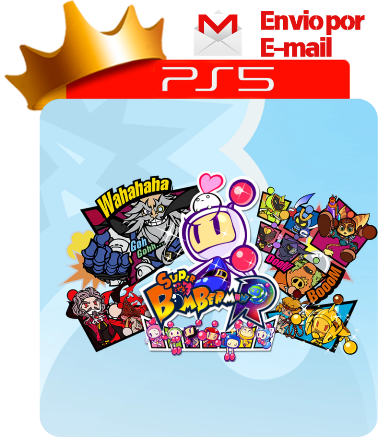 Super Bomberman R para PS5 - O Rei dos Games
