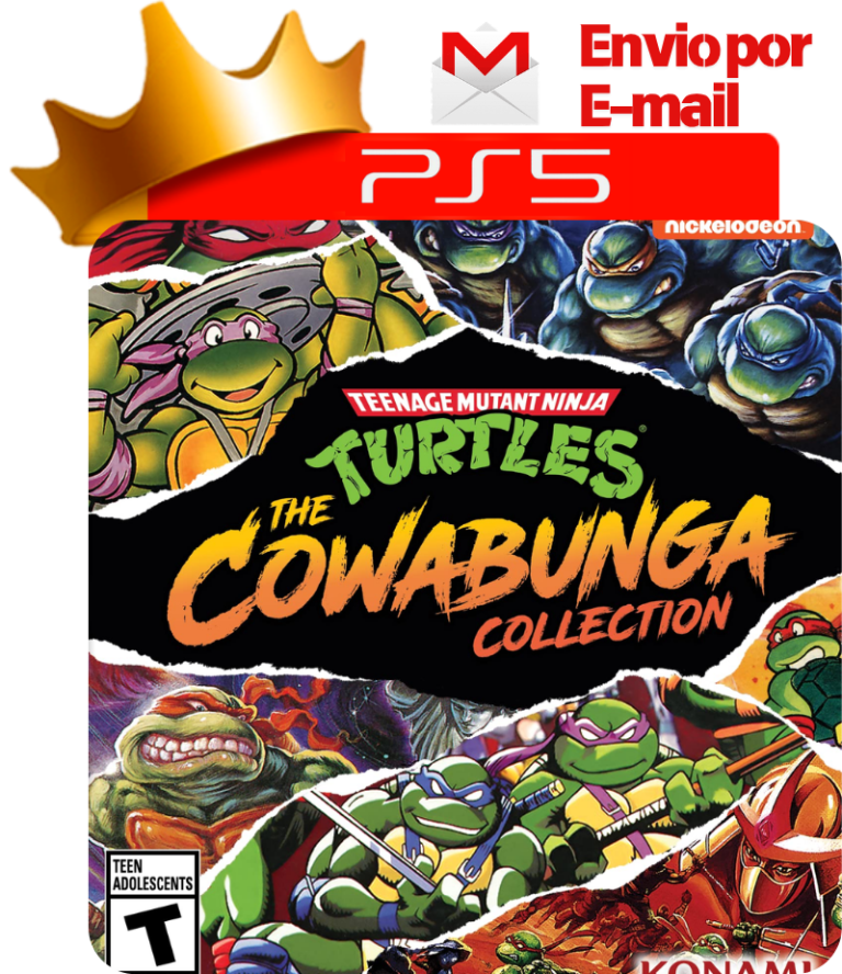 Teenage Mutant Ninja Turtles: The Cowabunga Collection para PS5 - O Rei dos Games