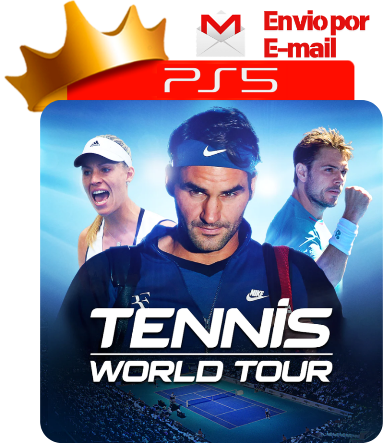 Tennis World Tour para PS5 - O Rei dos Games
