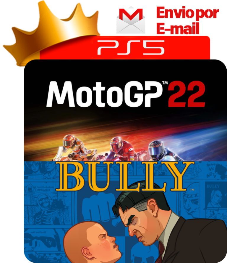 Bully + MotoGP 22 para PS5 - O Rei dos Games