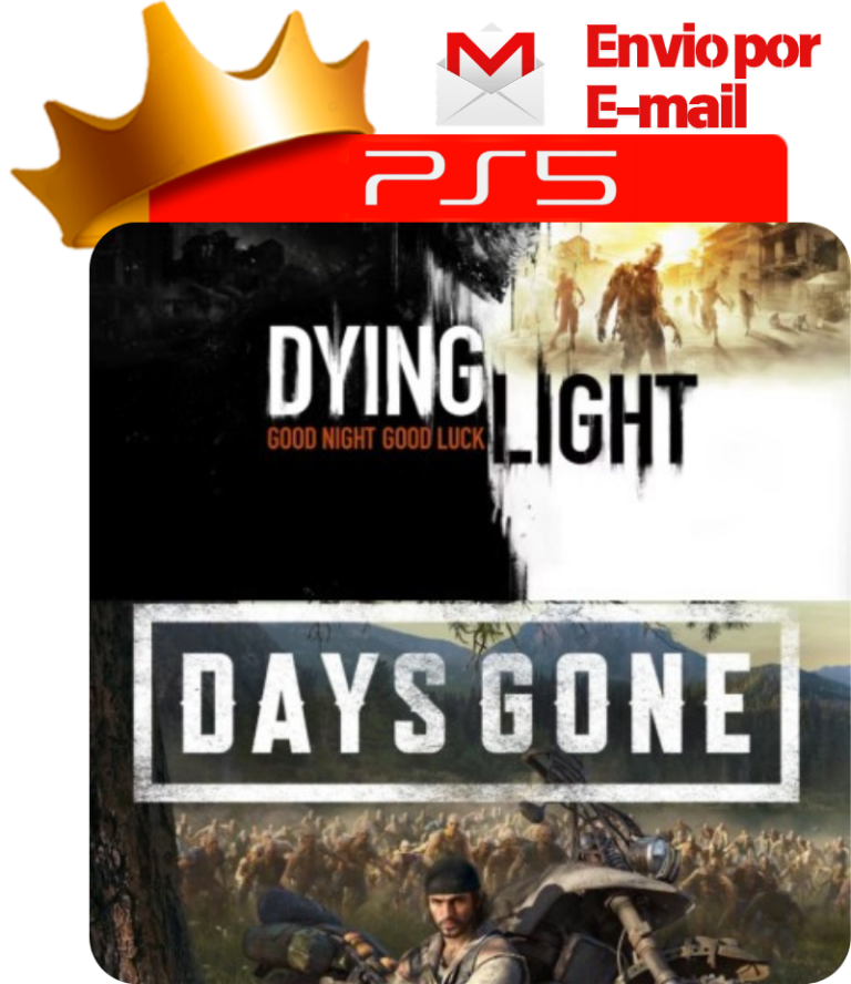 Days Gone + Dying Light para PS5 - O Rei dos Games
