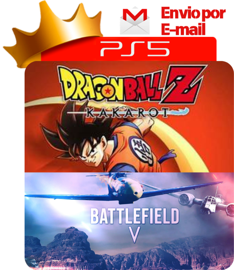 Dragon Ball Z Kakarot + Battlefield 5 para PS5 - O Rei dos Games
