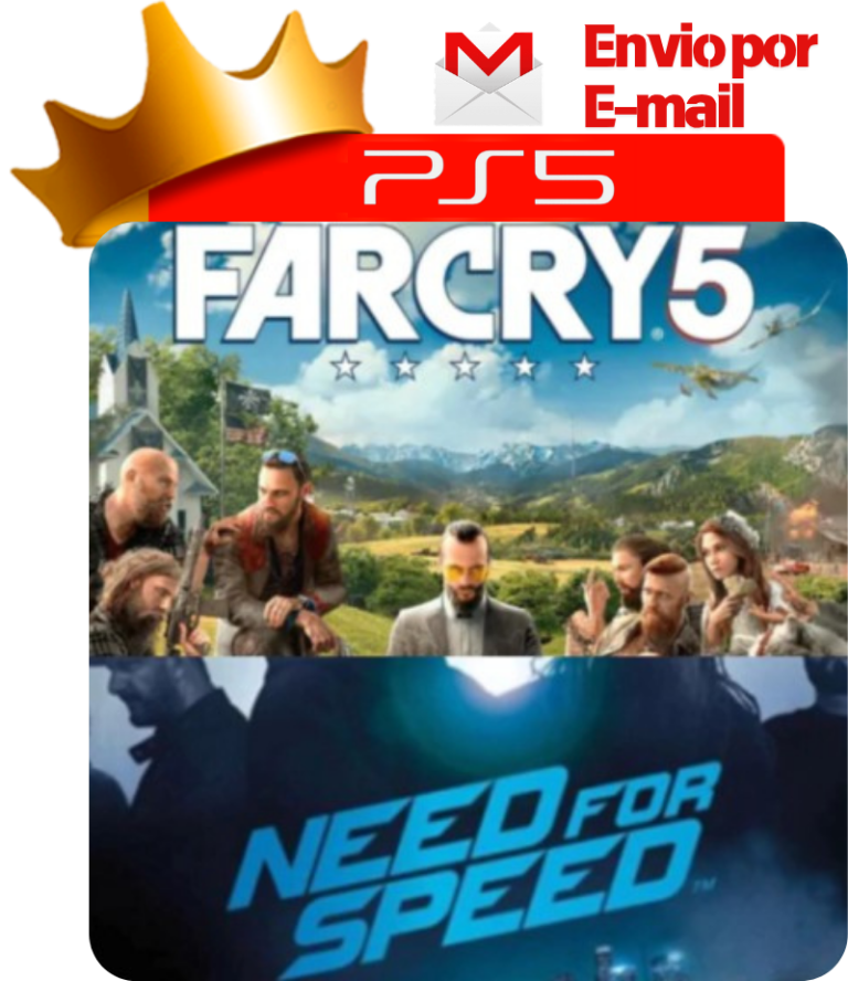 Far Cry 5 + Need for Speed para PS5 - O Rei dos Games