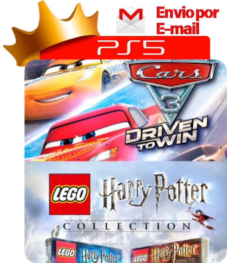 LEGO Harry Potter Collection + Cars 3 Driven to Win para PS5 - O Rei dos Games
