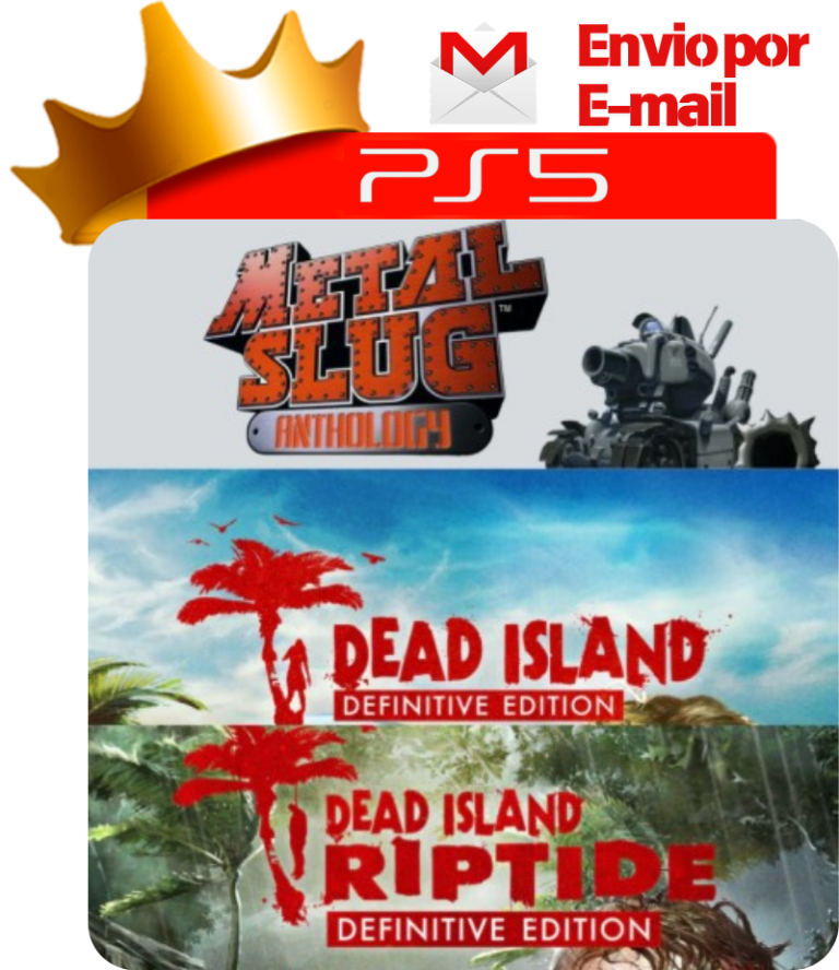 Metal Slug Anthology + Dead Island + Dead Island Riptide para PS5 - O Rei dos Games