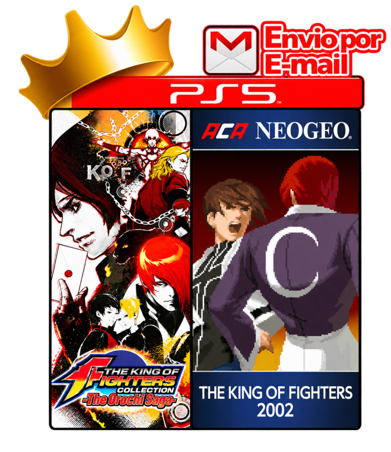 The King of Fighters Collection The Orochi Saga + The King of Fighters 2002 para PS5 - O Rei dos Games